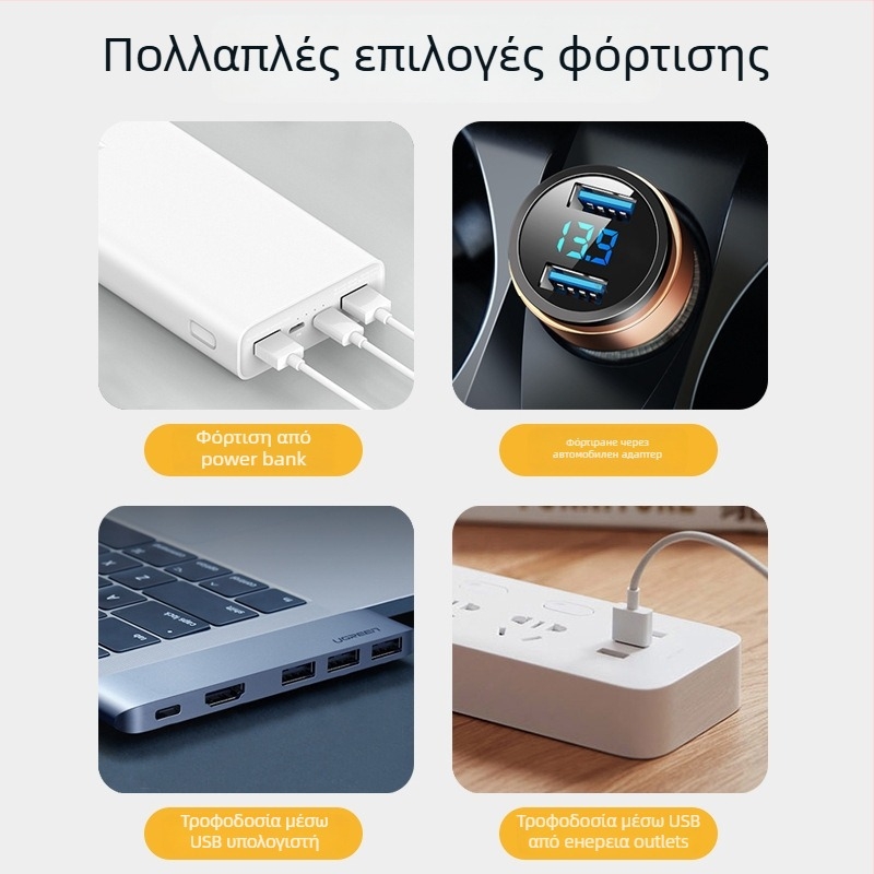 Songbao αθόρυβος αντλία οξυγόνου για ενυδρείο, διπλής τροφοδοσίας AC/DC, επαναφορτιζόμενος αεριστής