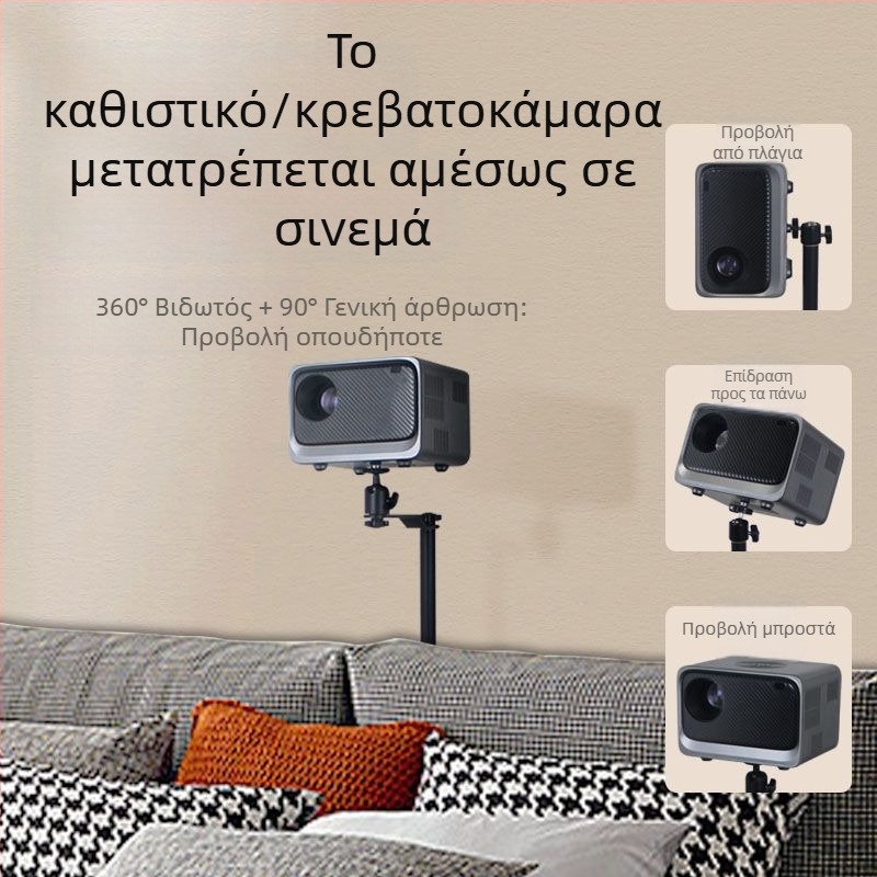 Στήριγμα Προβολέα – Δάπεδο ή Επιτραπέζιο, Κρυφή Τοποθέτηση σε Τοίχο, Χωρίς Διατρήσεις, Συμβατό Με Διάφορες Μάρκες