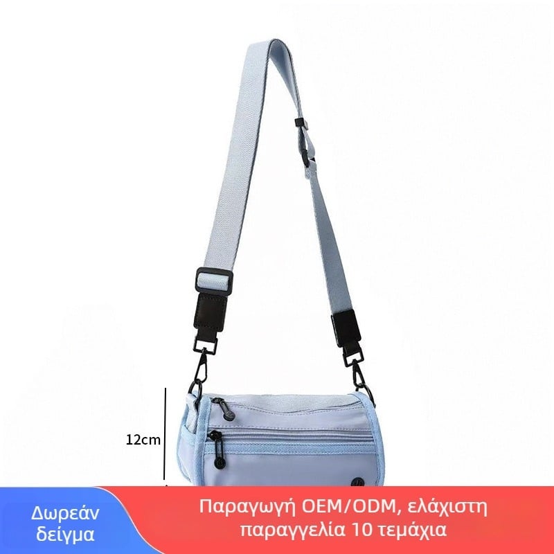 Νάιλον τσάντα crossbody με πολλές θήκες, αδιάβροχη, Unisex, για εξωτερικούς αθλητικούς περιπάτους, χειμερινή έκδοση 2025
