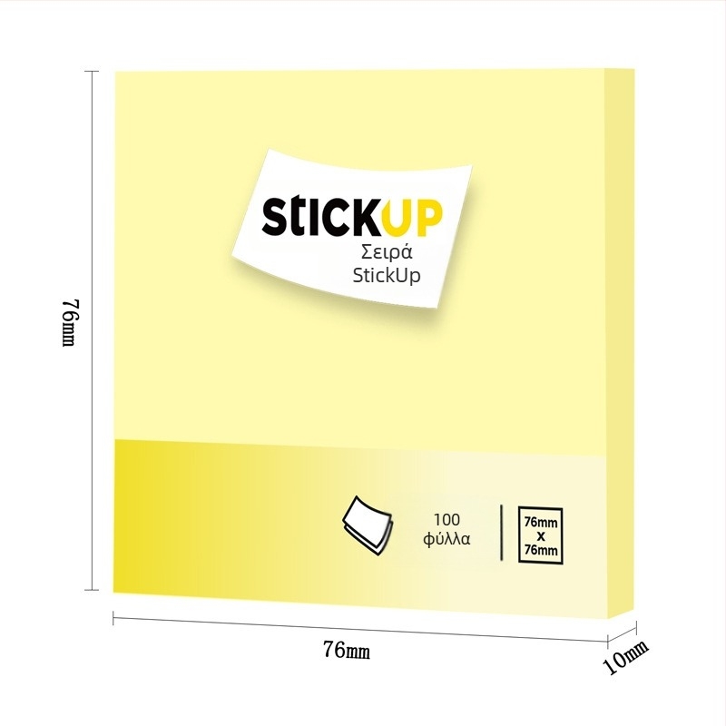 Deli αυτοκόλλητες σημειώσεις, έτοιμες για επικόλληση, 45 g, κάλυψη από χαρτί, ελάχιστη παραγγελία 1