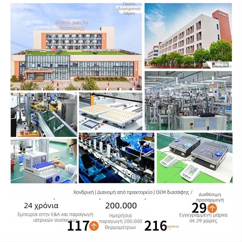 Genial T15SC Ψηφιακό Ιατρικό Θερμόμετρο, μετρήσεις μασχάλη/στόμα/ορθικό, ακρίβεια ±0.1°C, διπλή αλλαγή μονάδων (°C/°F), χωρίς υδράργυρο