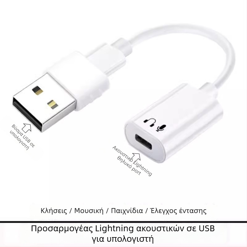 Αντάπτορας ακουστικών, μοντέλο 15, συμβατός με τη σειρά Apple 15