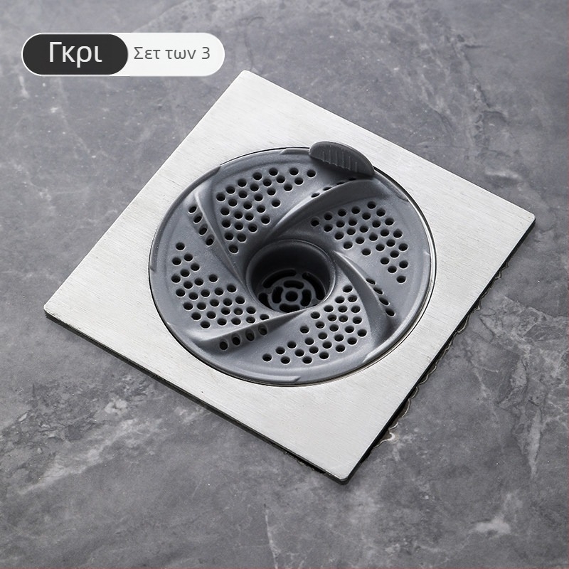 Κάλυμμα φίλτρου αποχέτευσης μπάνιου για δίσκο με δίνη — για τρίχες, κατά της απόφραξης, κατά των εντόμων