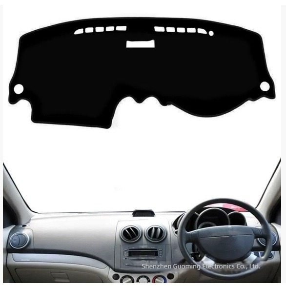 Κάλυμμα ταμπλό αυτοκινήτου για Chevrolet Aveo/Kalos 02–11, πολυεστερικό-σιλικόνη, κατάλληλο για όλες τις εποχές, προσαρμόσιμο με λογότυπο, μάρκα Emperor Shang