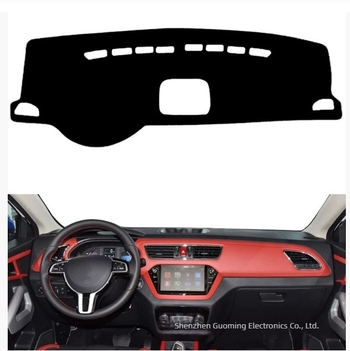 Κάλυμμα ταμπλό αυτοκινήτου για JAC S2 T40 iEV7S (2015-2019), για όλες τις εποχές, υλικό πολυεστερικό-σιλικόνη, με εκτύπωση λογοτύπου