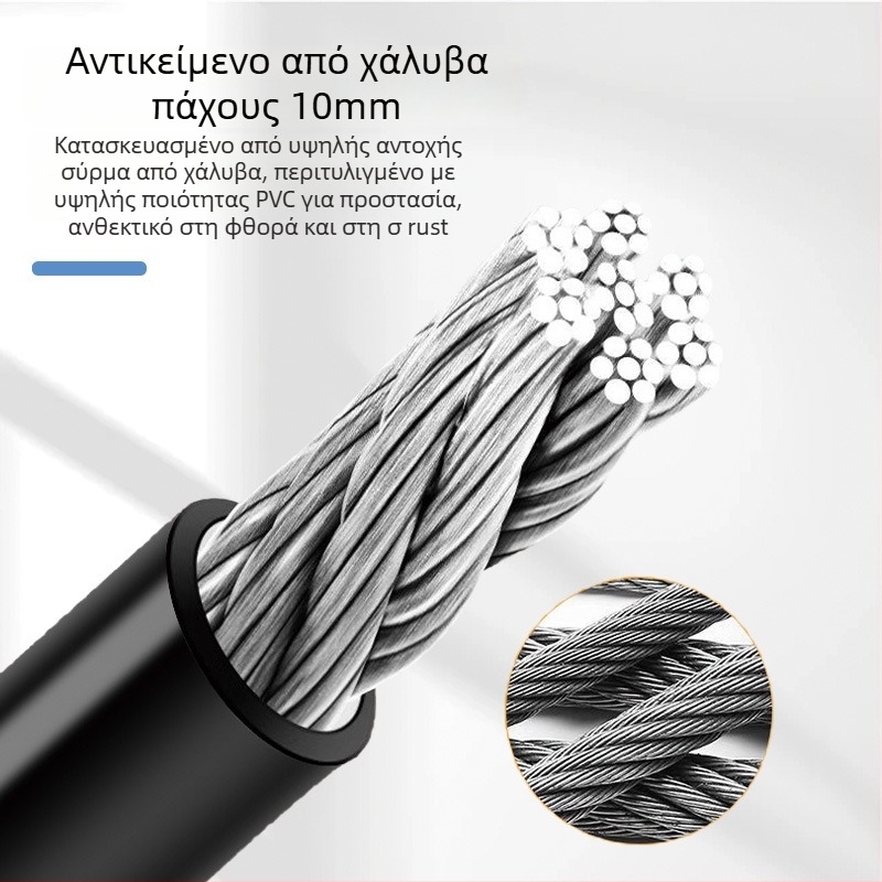 Καλωδιακή κλειδαριά με συναγερμό για ποδήλατα και ηλεκτρικά οχήματα; καλώδιο χάλυβα + PVC, μοντέλο Alarm cable lock, βάρος 195 g, κατάλληλη για ποδήλατα βουνού και άλλα οχήματα