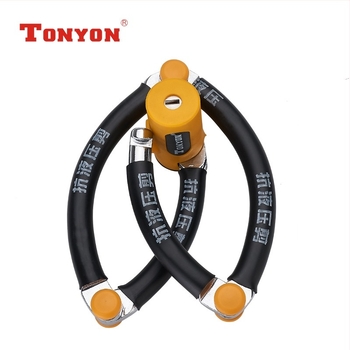 TONYON TY3869 ατσάλινο αναδιπλούμενο κλείδωμα για ποδήλατα και μοτοσικλέτες – βάρος 1200 g; μάρκα TONYON; κατάλληλο για ποδήλατα, ηλεκτρικά οχήματα, μοτοσικλέτες και πόρτες