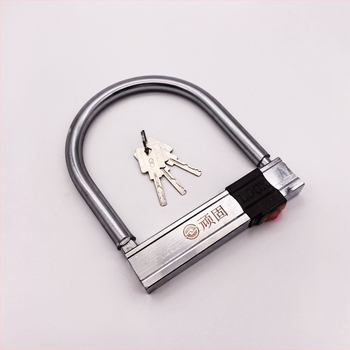 Μοτοσικλετικής U-κλειδαριά με αντιδιαρρηκτικό σχέδιο, ατσάλινο σώμα, μοντέλο 215, 0,99 kg, κατάλληλο για μοτοσικλέτες και τρίκυκλα