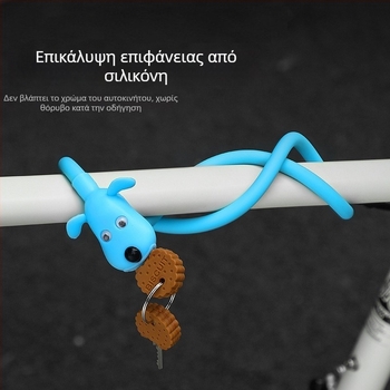 Κλειδαριά ποδηλάτου με καλώδιο από χάλυβα επενδεδυμένο με σιλικόνη - στρογγυλού σχήματος, κλειδί-καλώδιο, 132 g, κατάλληλη για ποδήλατα, ηλεκτρικά ποδήλατα και μοτοσυκλέτες