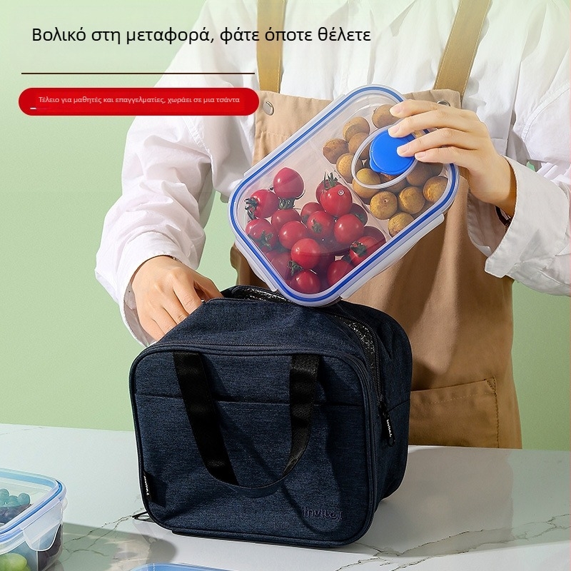 Ορθογώνιο πλαστικό κουτί γευμάτων, ασφαλές για φούρνο μικροκυμάτων, χωρητικότητας 800–1000 ml, μονόστρωτο