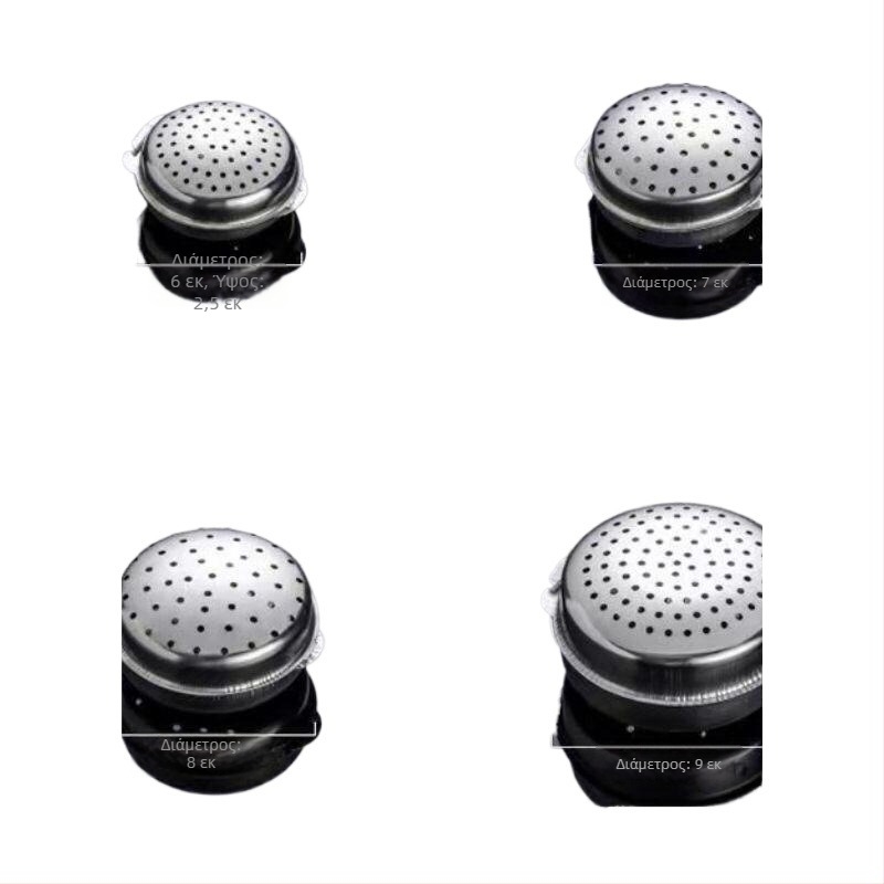 Κουτί καρυκεύματος από ανοξείδωτο χάλυβα 304 με μπάλες καρυκεύματος και βάζο για στερεά καρυκεύματα