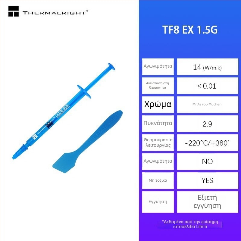 Πάστα σιλικόνης ψύξης Thermalright TF8 2g για CPU
