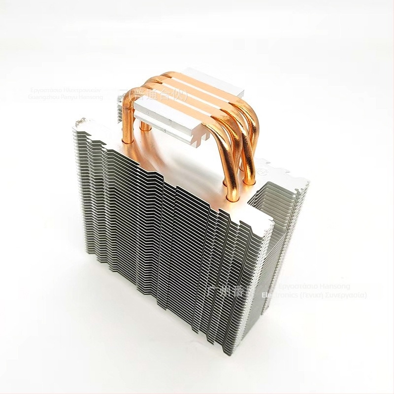 Ψυκτήρας CPU με ημιαγωγό και 6 χαλκού θερμικοί σωλήνες, ψύξη με θερμικούς σωλήνες, 2000 rpm, θόρυβος 20 dB