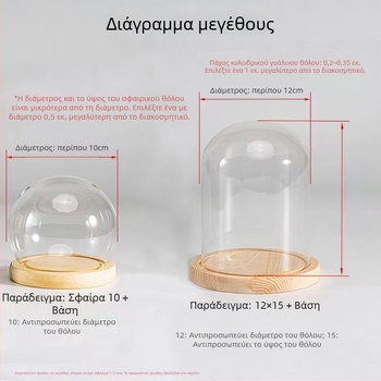 Βάζο από υψηλό βορσολιτικό γυαλί, λεία επιφάνεια, γεωμετρικός σχεδιασμός, μοντέρνο μινιμαλιστικό στυλ