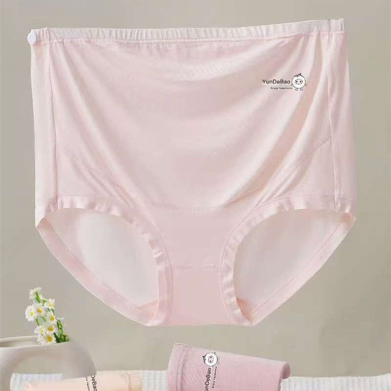 Pregnancy Treasure Εγκυμοσύνης Εσώρουχα από Modal, Υψηλής Μέσης, Υποστήριξη Κοιλιάς, Μεγάλο Μέγεθος, Σετ 2 Τεμάχια