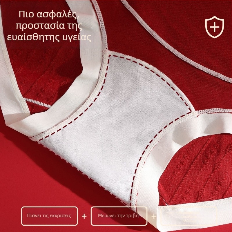 Εσώρουχα εγκύου με υψηλή μέση, βαμβάκι, αντιβακτηριακό, στήριξη κοιλιάς, Jacquard ύφανση