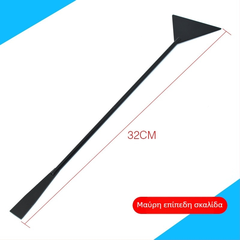 Σετ εργαλείων ενυδρείου από ανοξείδωτο ατσάλι: τσιμπίδες για υδρόβια φυτά, επίπεδο φτυάρι για άμμο και ψαλίδι (Υλικό: ανοξείδωτο ατσάλι; Σχήμα κεφαλής: ίσιο; Περιλαμβάνει: τσιμπίδες, επίπεδο φτυάρι, ψαλίδι)