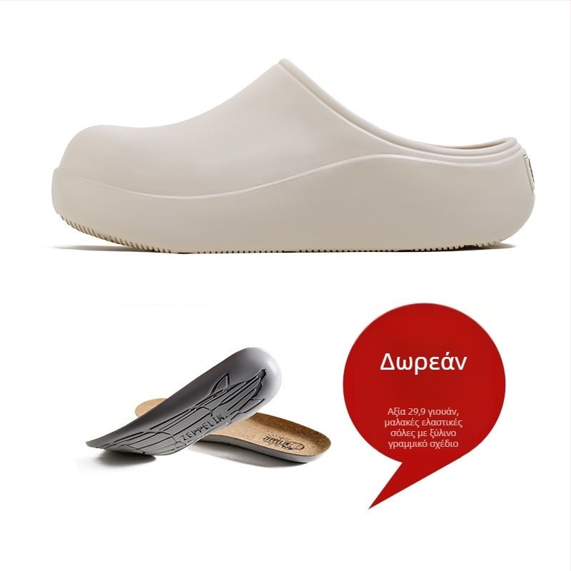 Ανδρικά EVA σανδάλια με παχιά σόλα, αδιάβροχα, slip-on, εξωτερικά καλοκαιρινά σανδάλια