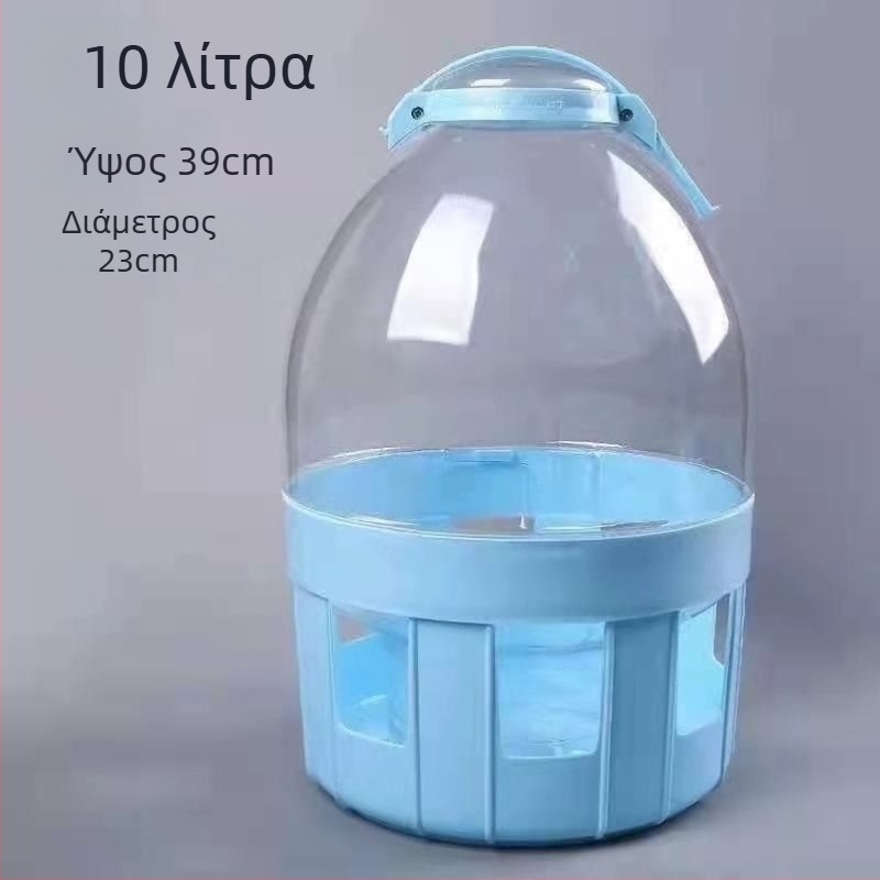 Αυτόματο ποτίστριο για περιστέρια με δοχείο πόσιμου νερού για αγωνιστικά περιστέρια, ενισχυμένος δοχέας νερού