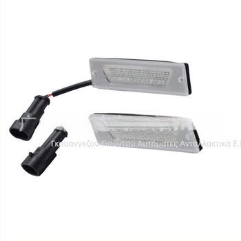 LED φως πινακίδας ταμπέλας ουράς πόρτας Citroen Jumper Bus/Box 230L/230P — 12V, 3W, 6500K, διάρκεια ζωής άνω του 1 έτους