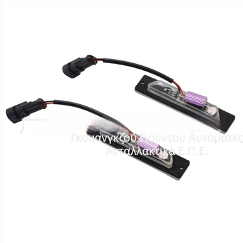 LED φως πινακίδας ταμπέλας ουράς πόρτας Citroen Jumper Bus/Box 230L/230P — 12V, 3W, 6500K, διάρκεια ζωής άνω του 1 έτους