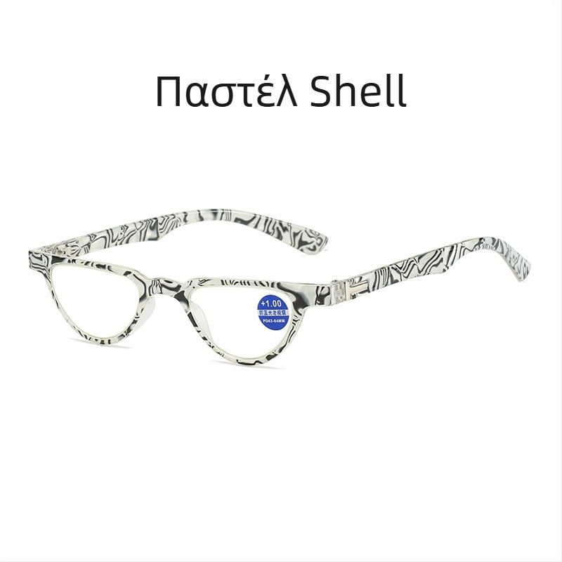 Γυναικεία γυαλιά ανάγνωσης αντι-μπλε φως, μικρός τετράγωνος σκελετός με διακόσμηση δράκου και Φοίνικα, φακοί AC, πλήρης σκελετός PC, κυκλοφορία φθινοπωρο 2024