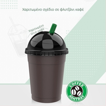 Τασάκι αυτοκινήτου HY-413 από τη YAC | πλαστικό, χύτευση, κατάλληλο για τα περισσότερα μοντέλα