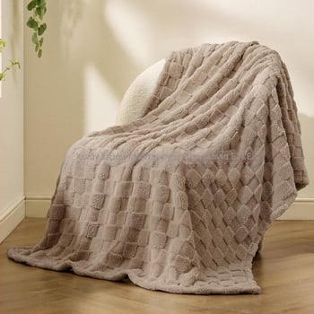 Κουβέρτα για κατοικίδια από Coral Fleece, πολυεστερική ίνα, βάρος κάτω των 300 g, μονόχρωμη, ελαφριά πολυτέλεια, για όλο τον χρόνο