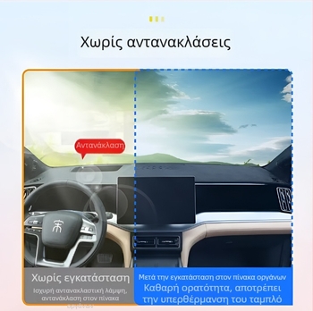 BYD Song LDMI σουέντ βελούρο πάνελ ταμπλό – προστασία από φως, αντιολισθητικό, θερμομονωτικό, για κεντρική κονσόλα
