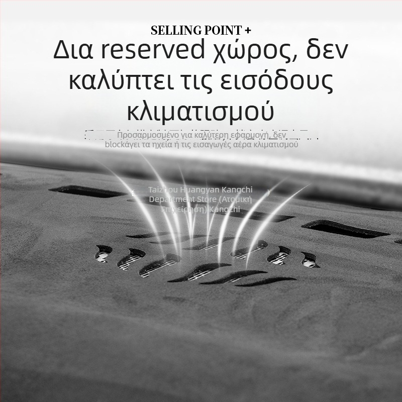 Μάτ ταμπλό αντιολίσθησης με σκίαση για τον πίνακα οργάνων Wei Brand Gaoshan 8/9, κεντρική κονσόλα, διακοσμητικό, συμβατή με 25 μοντέλα