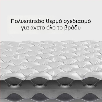 Runway υπερ-ελαφρύ φορητό φουσκωτό στρώμα με υψηλή R-Value, βάρος 680 g, τρόπος πλήρωσης με φουσκωτή σακούλα