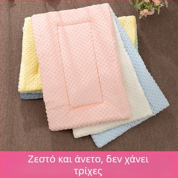 Μαξιλάρι κατοικίδιων από βελούδο για το χειμώνα, χοντρό, ζεστό κρεβάτι γάτας για ύπνο, άνεση όλη τη χρονιά