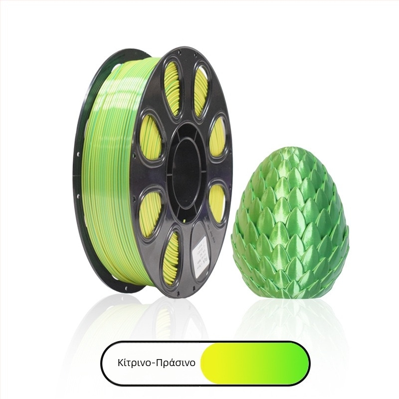 PLA Silk νήμα για εκτυπωτή 3D, 1 kg, χωρίς εμπλοκή, Κωδικός προϊόντος 0671725295371