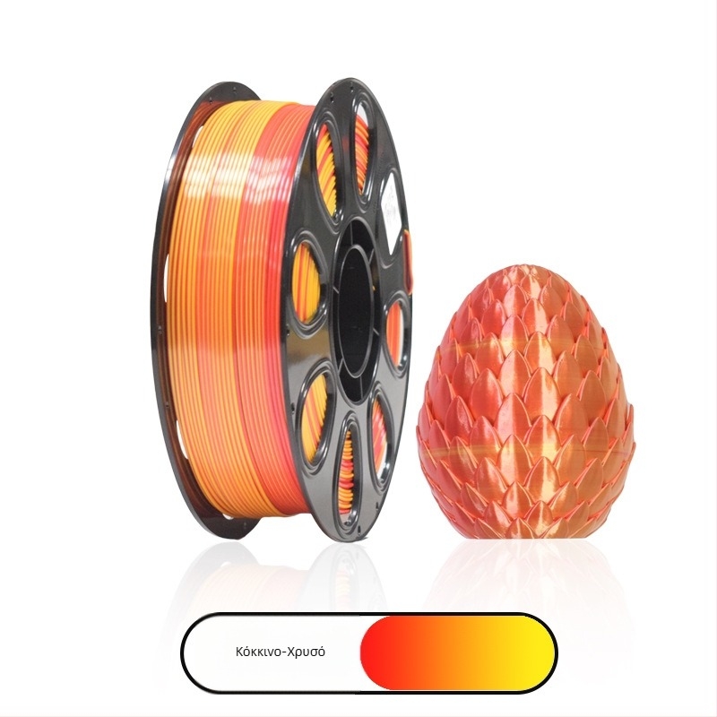 PLA Silk νήμα για εκτυπωτή 3D, 1 kg, χωρίς εμπλοκή, Κωδικός προϊόντος 0671725295371