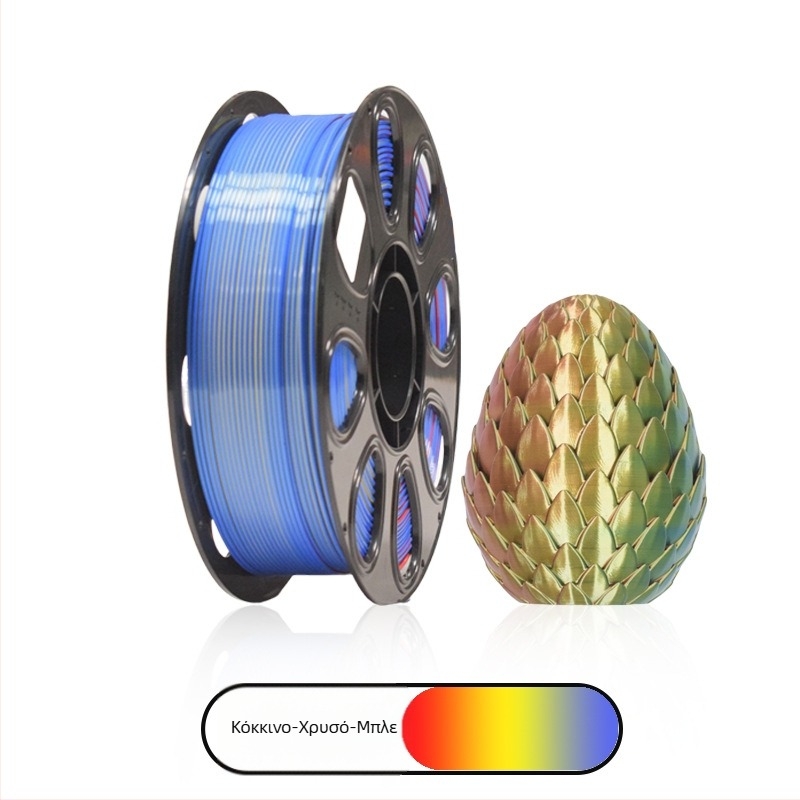 PLA Silk νήμα για εκτυπωτή 3D, 1 kg, χωρίς εμπλοκή, Κωδικός προϊόντος 0671725295371