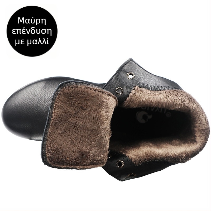 Man Manly γυναικείες χορευτικές μπότες – Άνω μέρος από δέρμα πρώτης στρώσης, σόλα από καουτσούκ; διαπνοές, ελαφριές, απορρόφηση κραδασμών; κατάλληλες για μοντέρνο χορό και χορό σε τετράγωνο; για χειμώνα, άνοιξη και φθινόπωρο