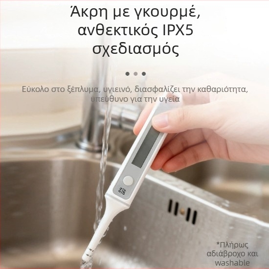 Μετρητής αλμυρότητας για τρόφιμα και ιχθυοκαλλιέργειες, υψηλής ακρίβειας ηλεκτρονικός μετρητής αλμυρότητας θαλασσινού νερού, μοντέλο CX4010, εύρος μέτρησης 0-5% και 0-10%, ανάλυση 0,01%, επαναφορτιζόμενη τροφοδοσία