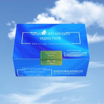 Σετ δοκιμών αμμωνιακού αζώτου για ποιότητα νερού – Fink FK-YLZ, εύρος 0–100