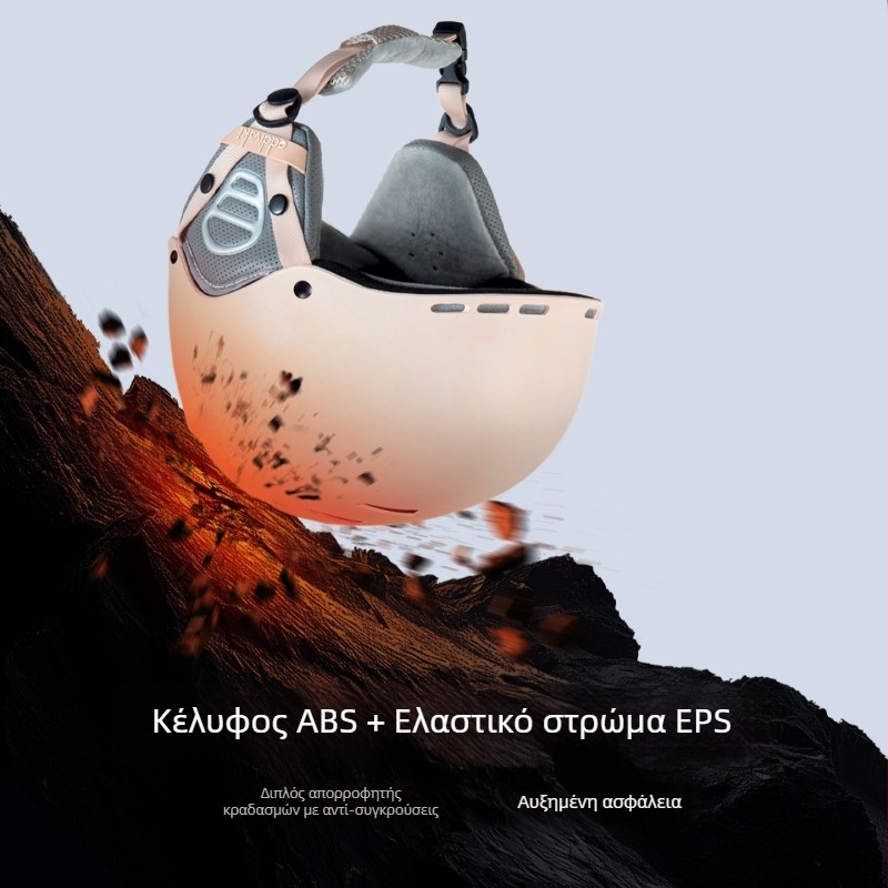 oddivski Κράνος σκι – unisex ενήλικες, ABS, τυπωμένο λογότυπο