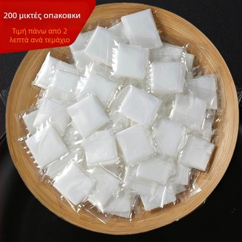 Μίας χρήσης γάντια PE, πάχος 0,05–0,1 mm, κατάλληλα για τρόφιμα, 2 τεμάχια ανά συσκευασία, δυνατότητα λογότυπου
