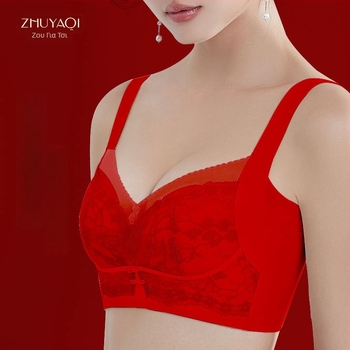 Σουτιέν με 3/4 καλύμματα, μεσαία διαμορφωμένα καλύμματα, δαντέλα, χωρίς μεταλλικούς δακτυλίους, πίσω κούμπωμα τεσσάρων σειρών