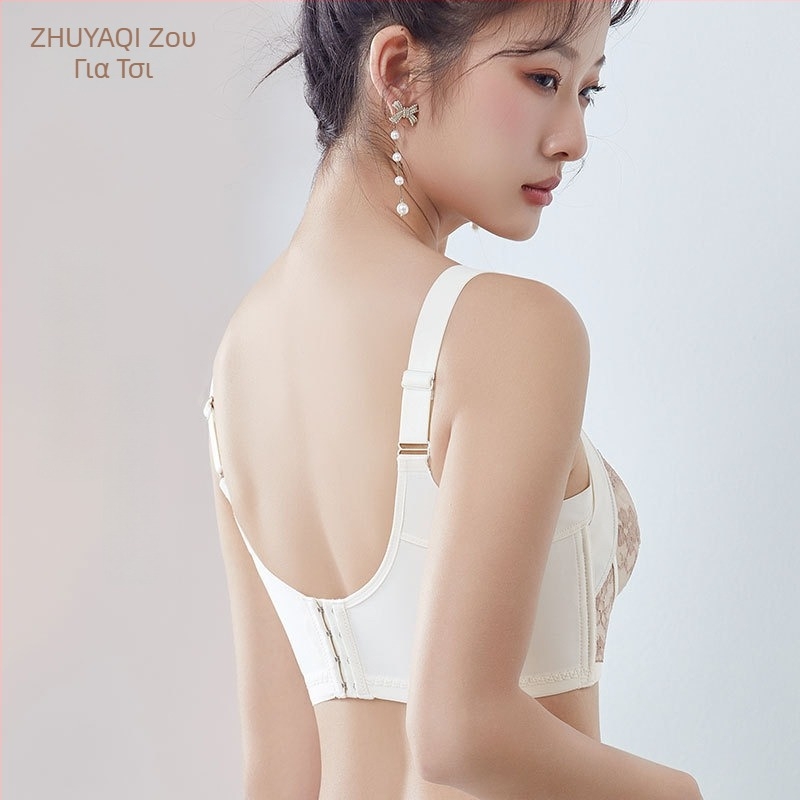 Σουτιέν με 3/4 καλύμματα, μεσαία διαμορφωμένα καλύμματα, δαντέλα, χωρίς μεταλλικούς δακτυλίους, πίσω κούμπωμα τεσσάρων σειρών