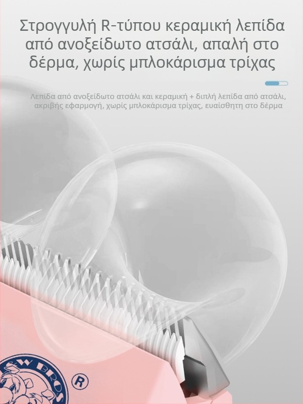 Ηλεκτρικά κουρευτικά κατοικίδιων PC-908 από την Laiwang Brothers, με μεγάλη LCD οθόνη για γάτες