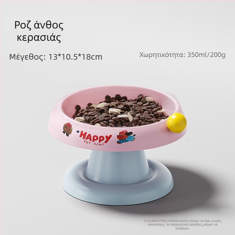 Fanan μπολ για γάτες και σκύλους, πλαστικό μπολ φαγητού για κατοικίδια, χωρίς αυτόματη τροφοδοσία, προέλευση Zhejiang