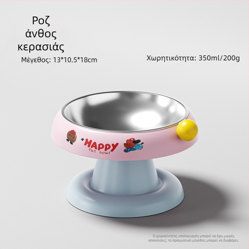 Fanan μπολ για γάτες και σκύλους, πλαστικό μπολ φαγητού για κατοικίδια, χωρίς αυτόματη τροφοδοσία, προέλευση Zhejiang