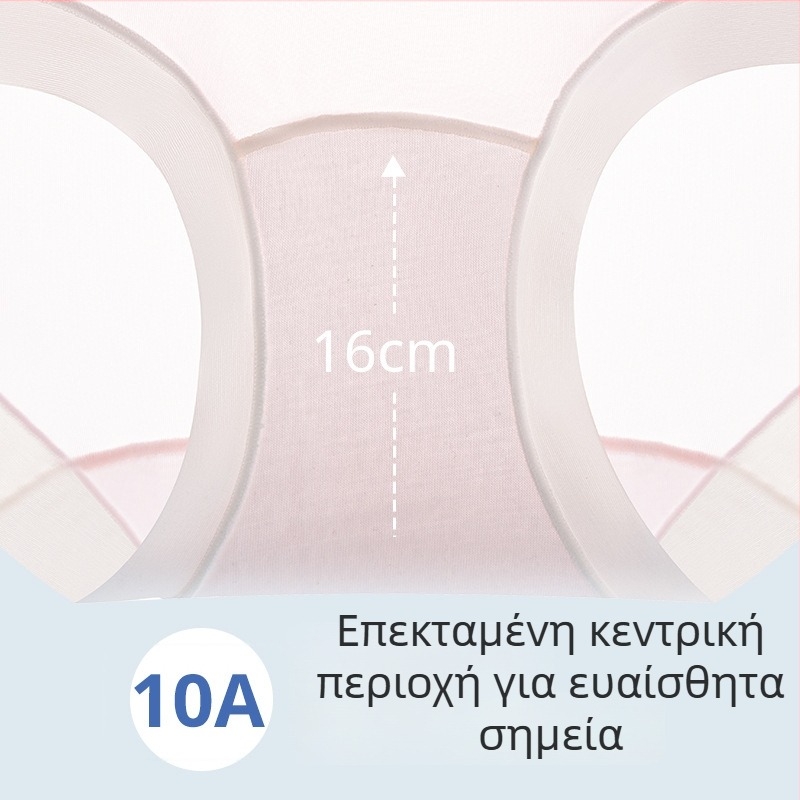 10A αντιβακτηριδιακό ύφασμα ice silk, χωρίς ραφές, διαπνέον, με επιμηκυμένο καβάλο από βαμβάκι, χαμηλή μέση για στήριξη κοιλιάς, κατάλληλο για εγκυμοσύνη σε όλες τις φάσεις και μετά τον τοκετό
