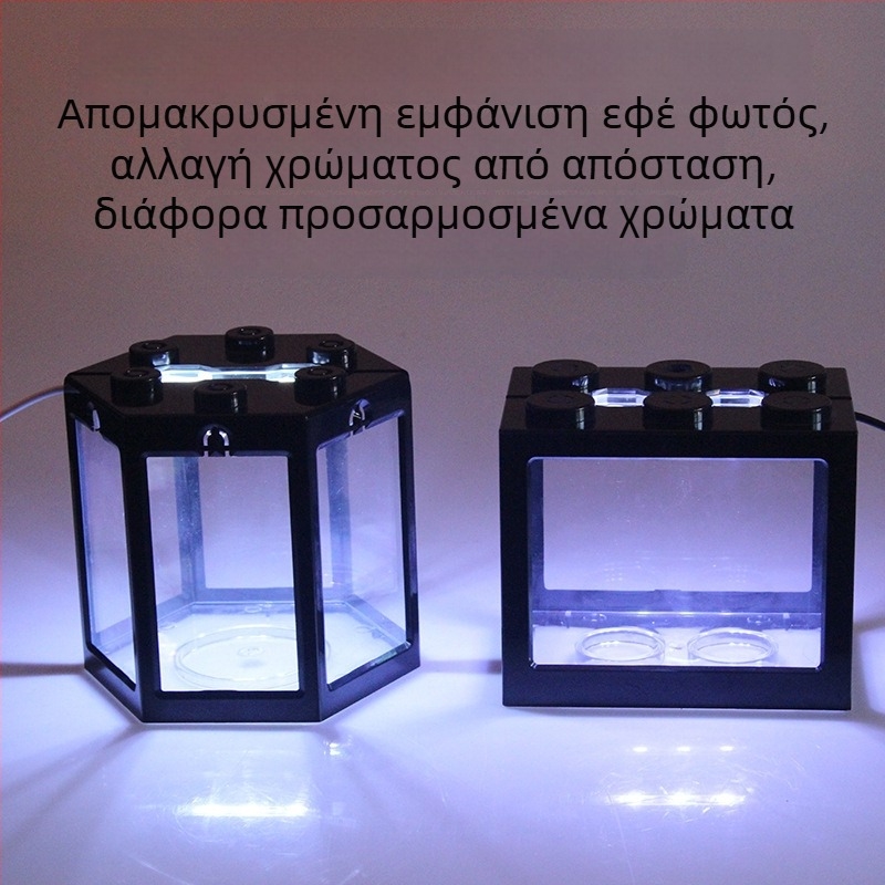 Φωτιστικό USB με RF τηλεχειρισμό από την Huay — 5V τροφοδοσία, ισχύς 0,6W, πλαστικό περίβλημα, 38 g