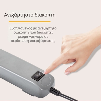 Reptizoo UVB λάμπα με ballast για ερπετά σε κλουβί — 0,5 кг, αυξάνει την εκπομπή UVB