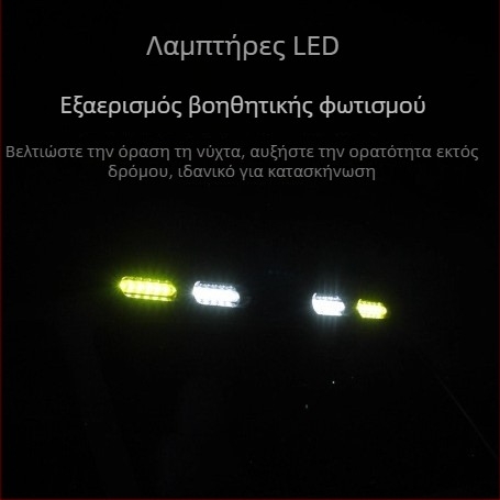 Φωτιστικό οροφής σε πλαίσιο σχάρτας αποσκευών — Συμβατό με Prado LC250, Haval H9, Raptor, Jietu Traveler, Shanhai T2; Μάρκα: Danyang Deliang