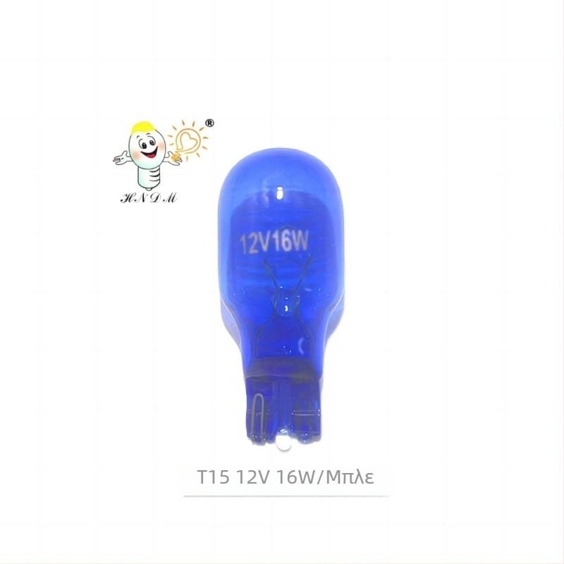 Φανάρι οργάνων αυτοκινήτου, μοντέλο T15, 12V, 16W, γυάλινος σωλήνας